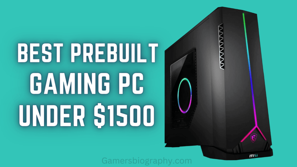 5 Best Prebuilt Gaming PC Under $1500 in 2023 [ Beast Picks ] - Gamers ...