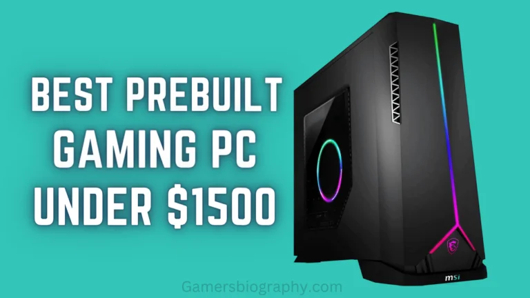 Prebuilt Gaming PC under $1500